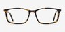 Crane Tortoise AcetateEyeglass Frames from EyeBuyDirect, Front View