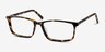 Crane Tortoise AcetateEyeglass Frames from EyeBuyDirect, Angle View