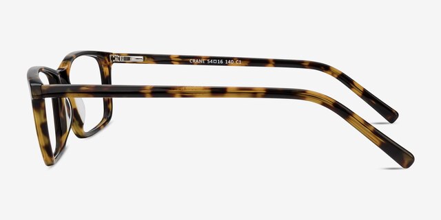 Crane Tortoise AcetateEyeglass Frames from EyeBuyDirect, Side View