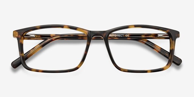 Crane Tortoise AcetateEyeglass Frames from EyeBuyDirect, Closed View