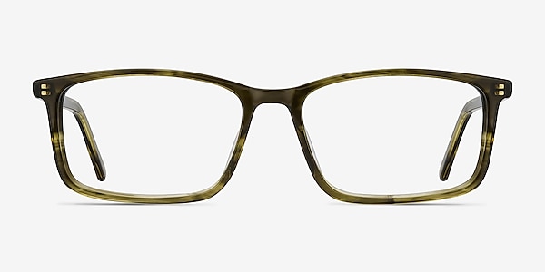Crane Green Acetate Eyeglass Frames