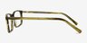 Crane Green AcetateEyeglass Frames from EyeBuyDirect, Side View