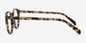 Pride Ivory Tortoise AcetateEyeglass Frames from EyeBuyDirect, Side View