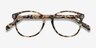 Pride Ivory Tortoise AcetateEyeglass Frames from EyeBuyDirect, Closed View