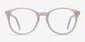 Pride Pearly White AcetateEyeglass Frames from EyeBuyDirect, Front View