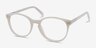 Pride Pearly White AcetateEyeglass Frames from EyeBuyDirect, Angle View