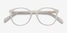 Pride Pearly White AcetateEyeglass Frames from EyeBuyDirect, Closed View