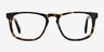 Rhode Island Tortoise AcetateEyeglass Frames from EyeBuyDirect, Front View