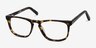 Rhode Island Tortoise AcetateEyeglass Frames from EyeBuyDirect, Angle View