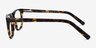 Rhode Island Tortoise AcetateEyeglass Frames from EyeBuyDirect, Side View