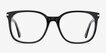 Absolutely Black AcetateEyeglass Frames from EyeBuyDirect, Front View