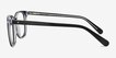 Absolutely Black AcetateEyeglass Frames from EyeBuyDirect, Side View