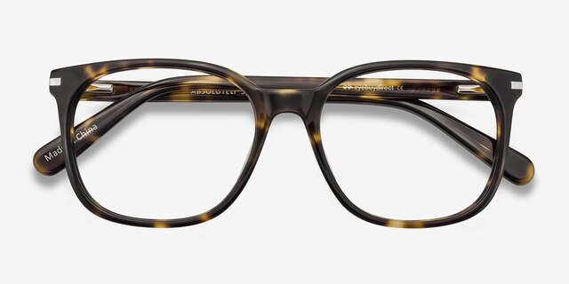 Absolutely Écailles AcétateMontures de lunettes de vue d'EyeBuyDirect, Vue Rapprochée
