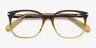 Absolutely Brown AcetateEyeglass Frames from EyeBuyDirect, Closed View