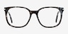 Absolutely Gray Floral AcétateMontures de lunettes de vue d'EyeBuyDirect, Vue de Face
