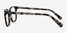 Absolutely Gray Floral AcétateMontures de lunettes de vue d'EyeBuyDirect, Vue de Côté