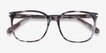 Absolutely Gray Floral AcetateEyeglass Frames from EyeBuyDirect, Closed View