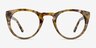 Lynx Savanna Floral AcétateMontures de lunettes de vue d'EyeBuyDirect, Vue de Face