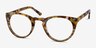 Lynx Savanna Floral AcétateMontures de lunettes de vue d'EyeBuyDirect, Vue d'Angle