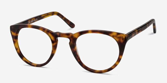 Lynx Écailles AcétateMontures de lunettes de vue d'EyeBuyDirect, Vue d'Angle