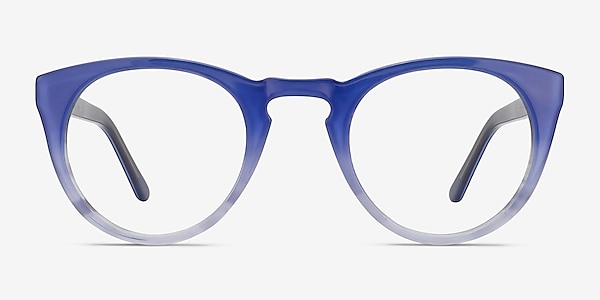 Lynx Bleu Acétate Montures de lunettes de vue
