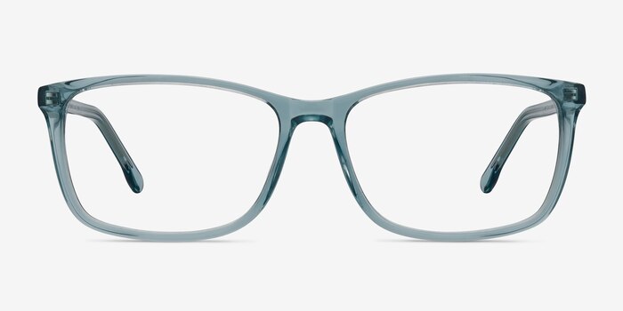 Constellation Clear Blue Acetate Eyeglass Frames from EyeBuyDirect