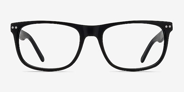 Koi Matte Black Acétate Montures de lunettes de vue
