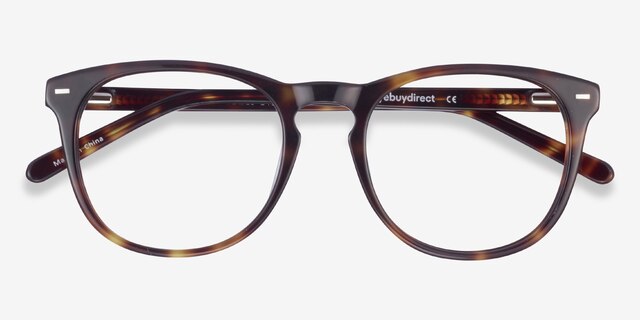 Divina Tortoise AcetateEyeglass Frames from EyeBuyDirect, Closed View