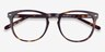 Divina Tortoise AcetateEyeglass Frames from EyeBuyDirect, Closed View