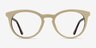 Griffin White Floral AcetateEyeglass Frames from EyeBuyDirect, Front View