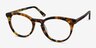 Griffin Amber & Navy AcetateEyeglass Frames from EyeBuyDirect, Angle View