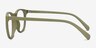 Legendary Green PlasticEyeglass Frames from EyeBuyDirect, Side View