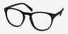 Legendary Navy PlasticEyeglass Frames from EyeBuyDirect, Angle View