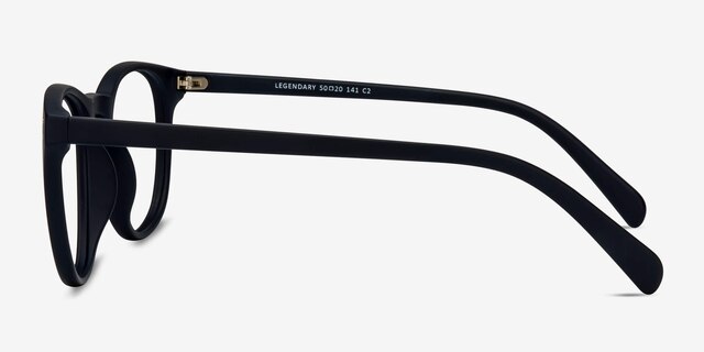 Legendary Navy PlasticEyeglass Frames from EyeBuyDirect, Side View