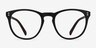 Legendary Black & Brown PlasticEyeglass Frames from EyeBuyDirect, Front View