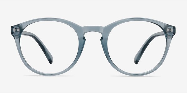 Revolution Clear Blue Plastique Montures de lunettes de vue