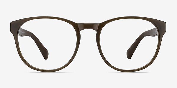 Heartbeat Dark Brown Plastic Eyeglass Frames
