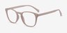 Myth Tan PlasticEyeglass Frames from EyeBuyDirect, Angle View