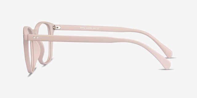 Myth Tan PlasticEyeglass Frames from EyeBuyDirect, Side View