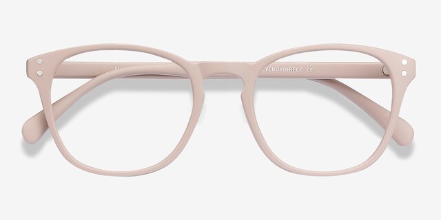 Myth Tan PlasticEyeglass Frames from EyeBuyDirect, Closed View