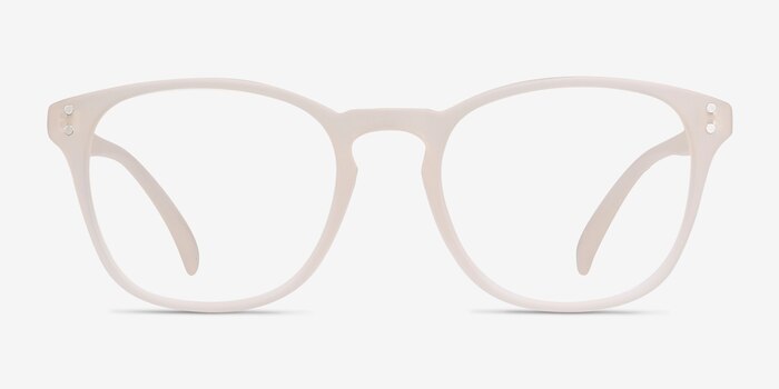Myth Matte White Plastique Montures de lunettes de vue d'EyeBuyDirect