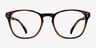 Myth Brown PlasticEyeglass Frames from EyeBuyDirect, Front View