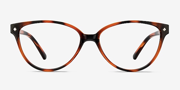 Dame Tortoise Plastic Eyeglass Frames