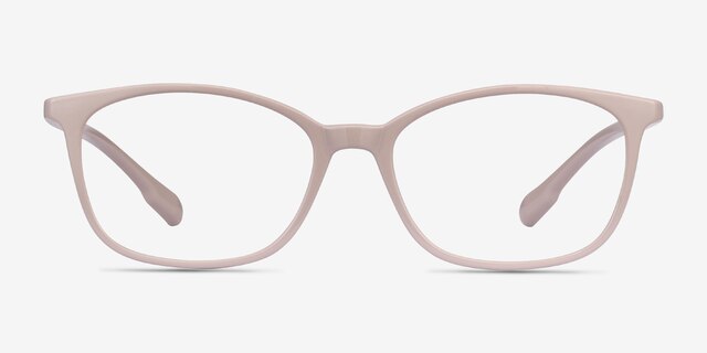 Glider Gris PlastiqueMontures de lunettes de vue d'EyeBuyDirect, Vue de Face