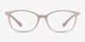Glider Gris PlastiqueMontures de lunettes de vue d'EyeBuyDirect, Vue de Face