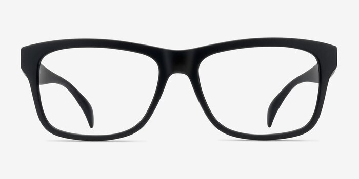 Gamble Matte Black Plastique Montures de lunettes de vue d'EyeBuyDirect