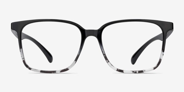 Blocks Black Clear Plastique Montures de lunettes de vue