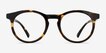 Thrill Tortoise PlasticEyeglass Frames from EyeBuyDirect, Front View