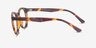Thrill Tortoise PlasticEyeglass Frames from EyeBuyDirect, Side View
