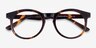 Thrill Tortoise PlasticEyeglass Frames from EyeBuyDirect, Closed View
